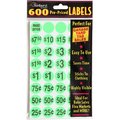 Sunburst Systems Labels Green 600 Count 7020